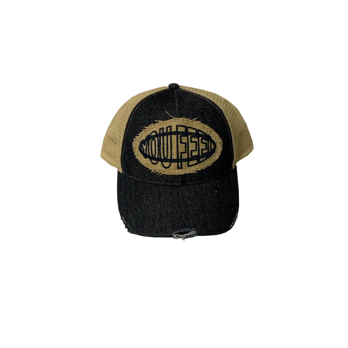 Denim Hat Outline Logo