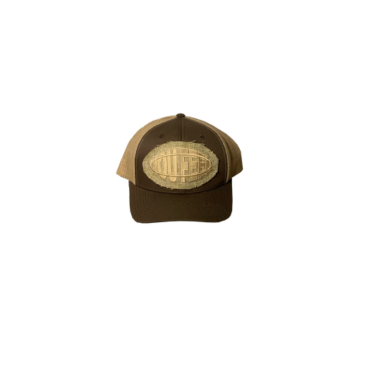 Dark Brown Hat Tan Logo