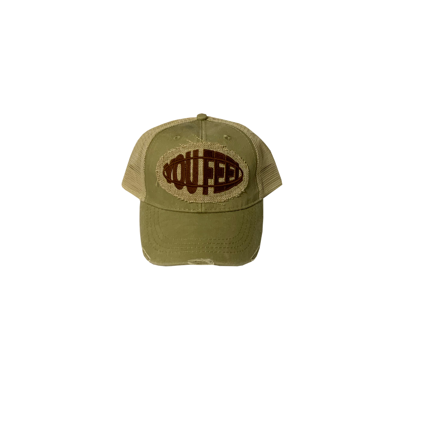 Olive Hat Brown Logo