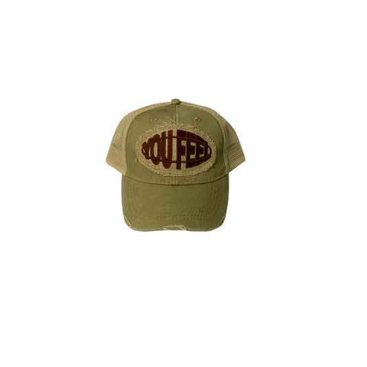 Olive Hat Brown Logo