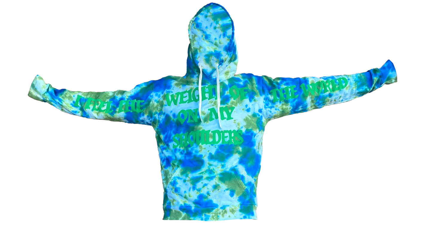 Dyed Weight Of The World Hoodie